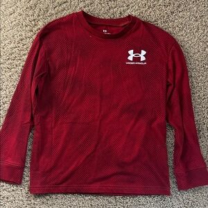 Under Armour Crimson Crew Neck Top